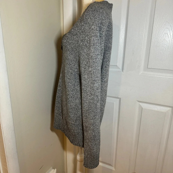 Banana Republic Wool Blend Blue/Grey Button Down Cardigan - Picture 4 of 8